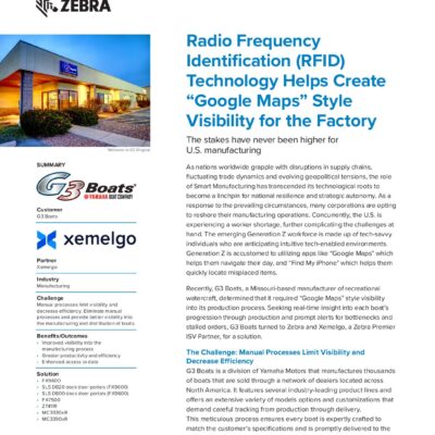 Zebra Case Study- G3 Boats