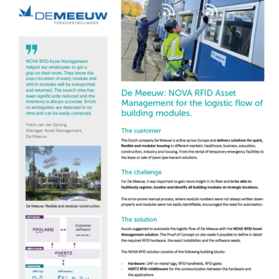 AUCXIS Case Study - DEMEEUW