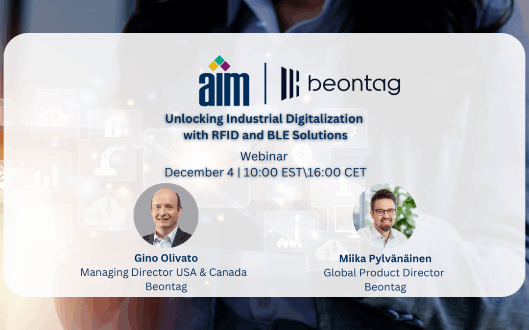 Unlocking Industrial Digitalization with RFID and BLE Solutions Webinar