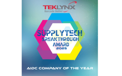 TEKLYNX Named AIDC Company of the Year In 2025 SupplyTech Breakthrough Awards Program